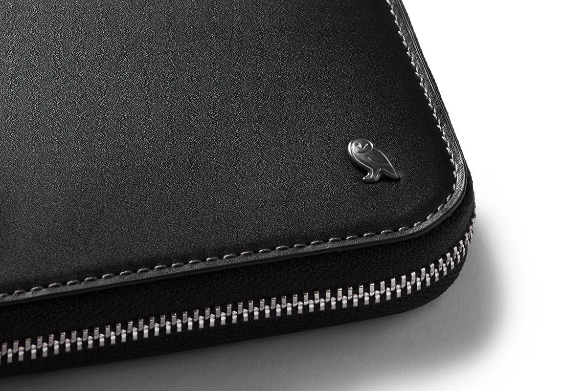 Bellroy Slim Zip Wallet for Men & Women - RFID Blocking Minimalist Card Holder - Perfect for Travel, Everyday Carry & Secure Storage