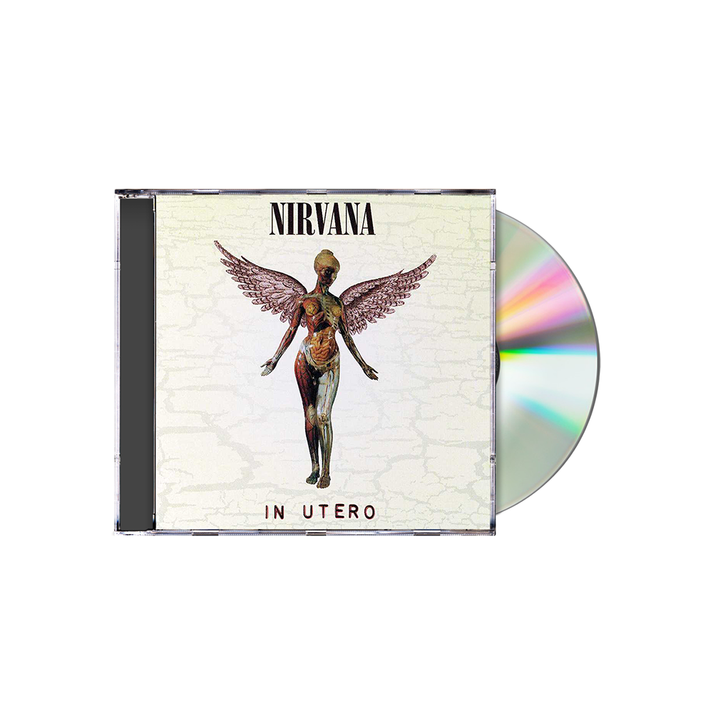 In Utero 20th Anniversary Remastered CD - Nirvana's Classic Album | Perfect for Collectors & Music Lovers | Great for Home Listening & Gifting