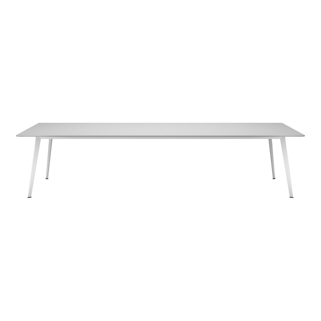 Modern Rectangular JW Dining Table - Solid Wood Kitchen Table for 6-8 People - Perfect for Family Dinners & Entertaining Guests