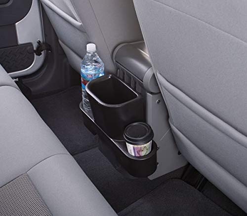 Stainless Steel 31600 Trash Can Cup Holder for Car - Compact & Durable Auto Garbage Bin with Lid for Snacks, Tissues & Small Trash - Perfect for Road Trips, Commuting & Travel Accessories
