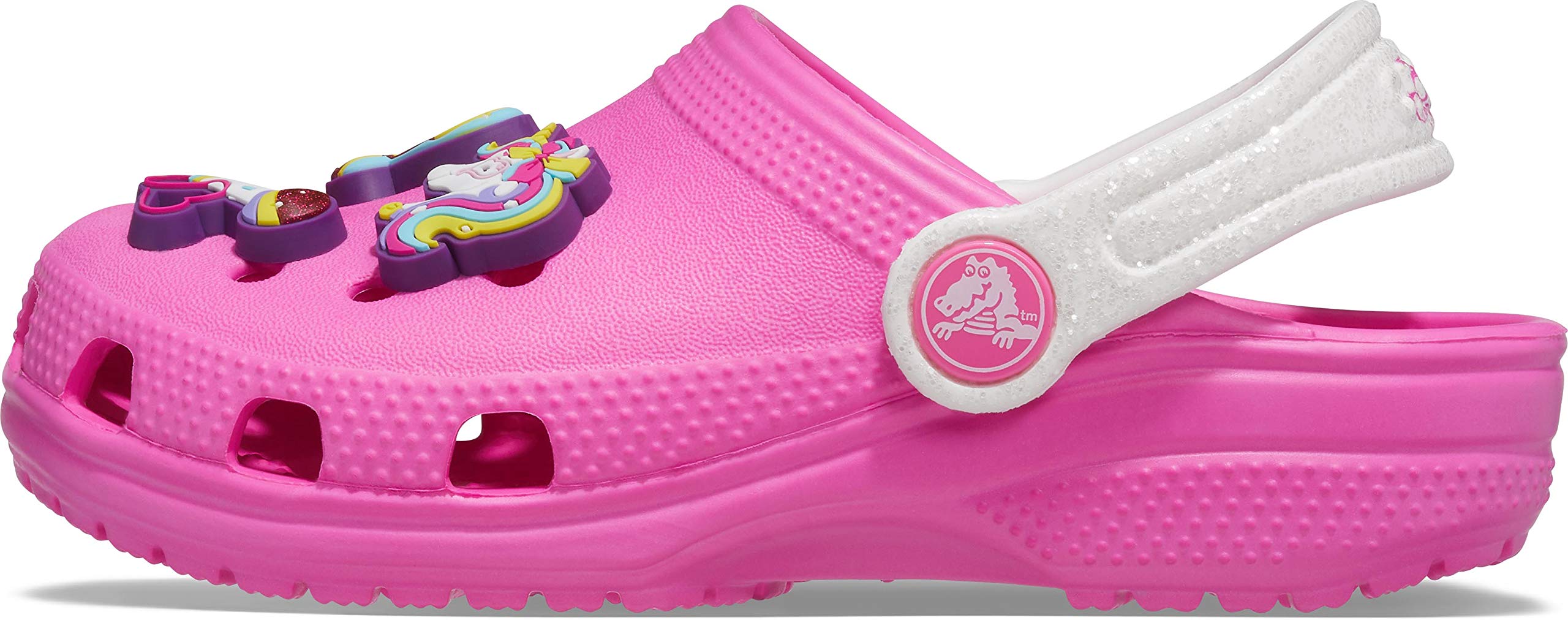 Crocs Unisex-Child Fun Lab JoJo Siwa Clog | Kids' Lightweight Comfortable Water Shoes for Beach, Pool & Outdoor Play