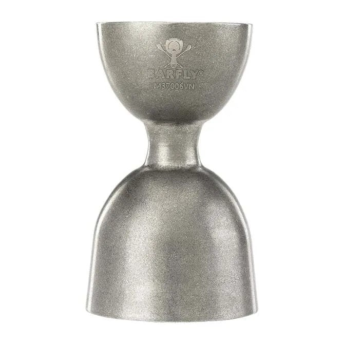 Premium Barfly Heavy Duty Straight Rim Bell Jigger 1 oz & 2 oz - Perfect for Professional Bartenders & Home Mixologists - Ideal for Crafting Cocktails, Measuring Spirits, and Mixing Drinks