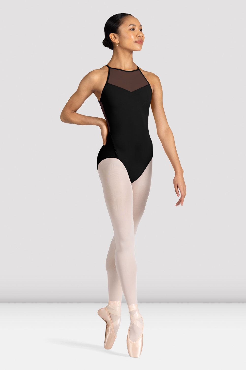 Women's Cassia Floral Halterneck Leotard - Ballet Dancewear, Gymnastics, Yoga & Workout Outfit for Performances & Fitness Training