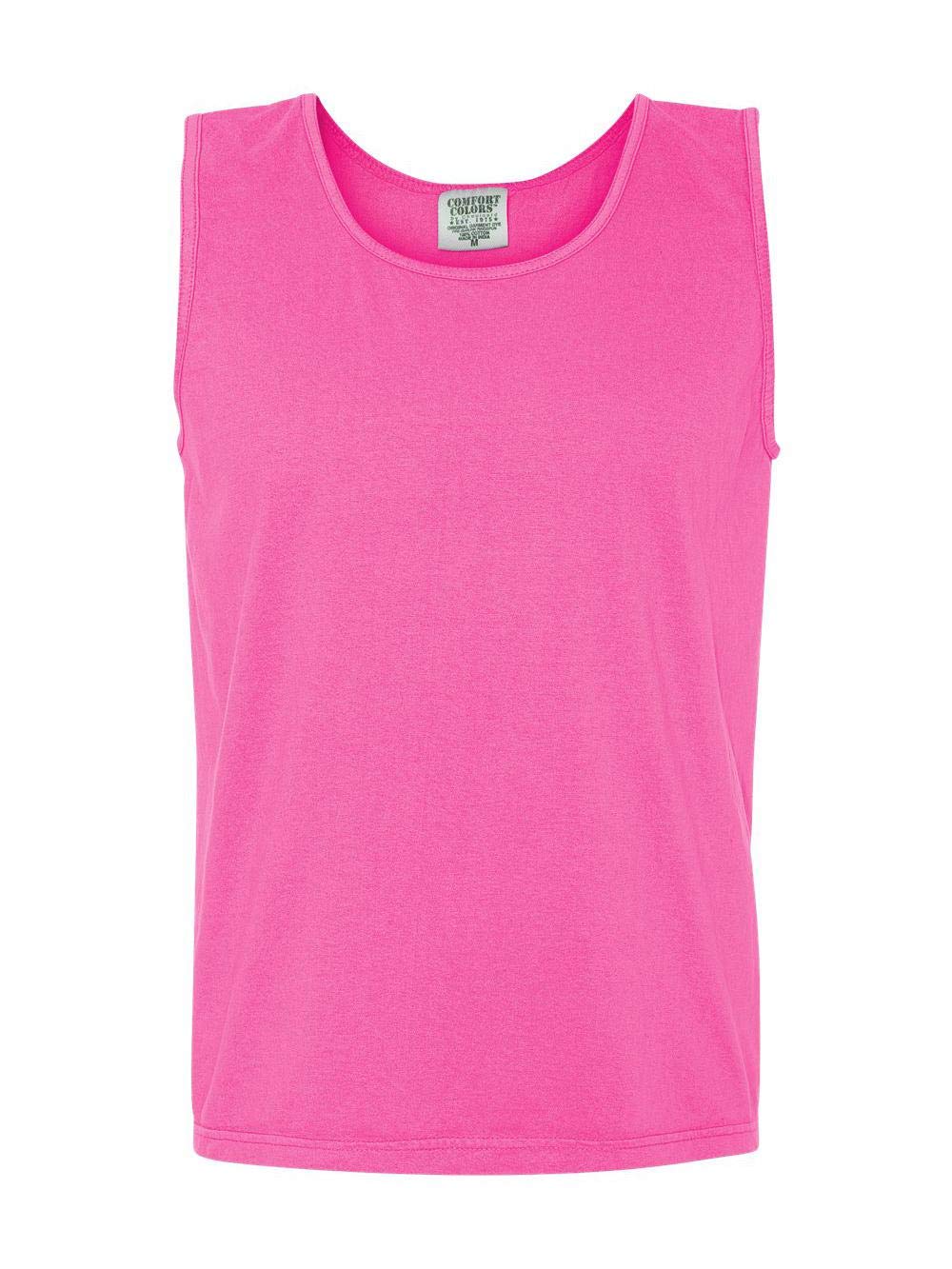 Comfort Colors 6.1 oz Ringspun Garment-Dyed Cotton Tank Top for Women & Men - Soft Breathable Casual Wear for Summer, Gym, Beach