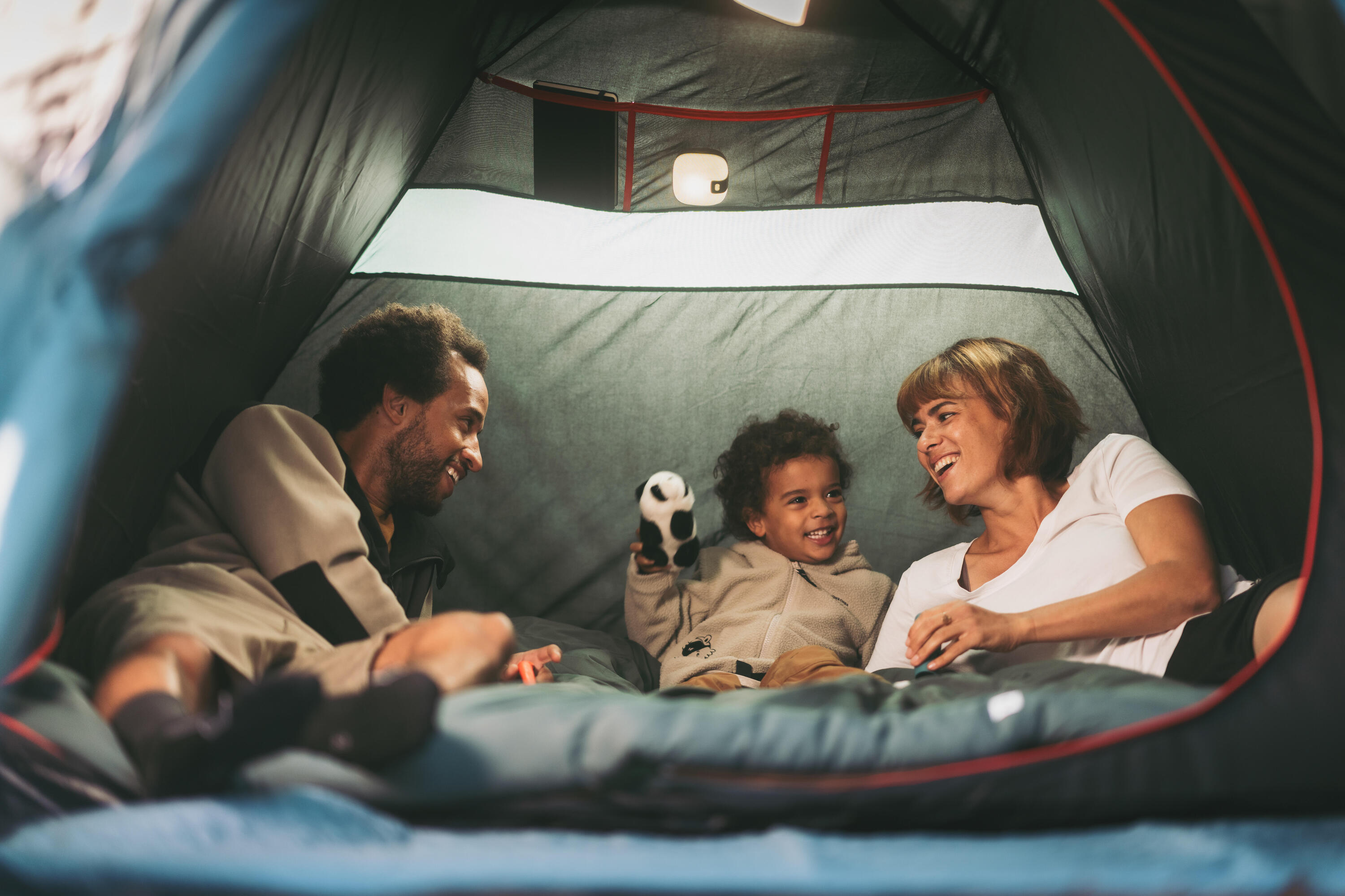Quechua BL40 Camping Lantern - 40 Lumens LED Light, Waterproof & Durable for Outdoor Adventures, Hiking, Backpacking, and Emergency Use
