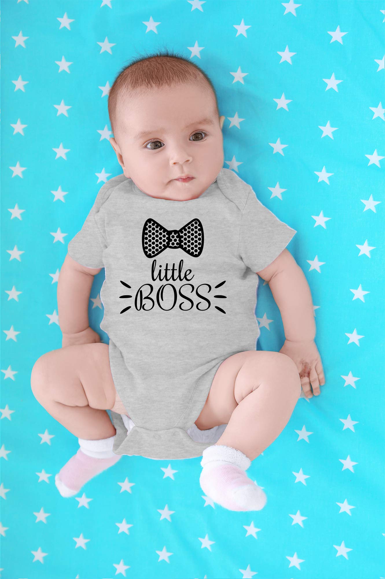 Funny Newborn Bodysuit Outfits for Boys & Girls | CBTwear Little Boss Baby Clothes | Perfect for Photo Shoots, Birthday Gifts & Daily Wear