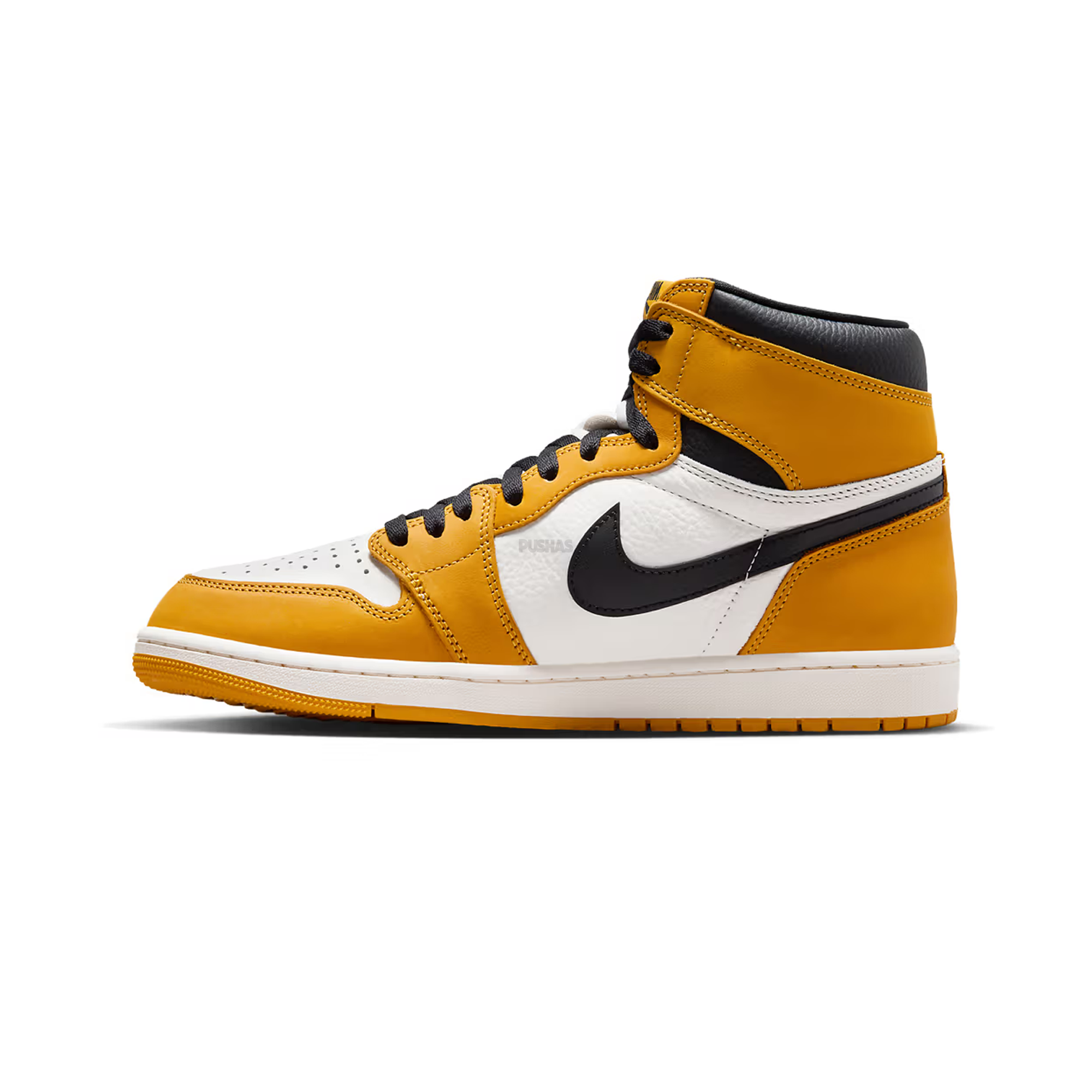 Air Jordan 1 Retro High OG 'Yellow Ochre' Sneakers (2024) - Men's Basketball Shoes for Streetwear & Casual Style