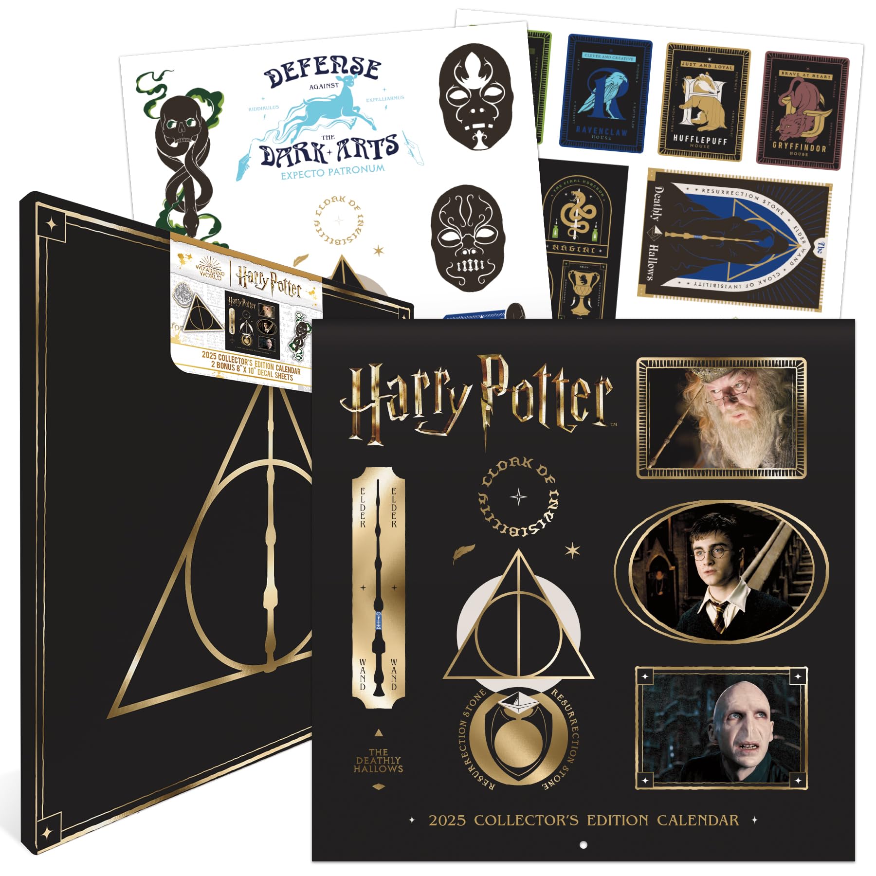 2025 Harry Potter Collector's Edition Wall Calendar - Official Wizarding World Merchandise | Perfect for Home, Office & Classroom Decor | Gift for Potterheads & Fantasy Fans