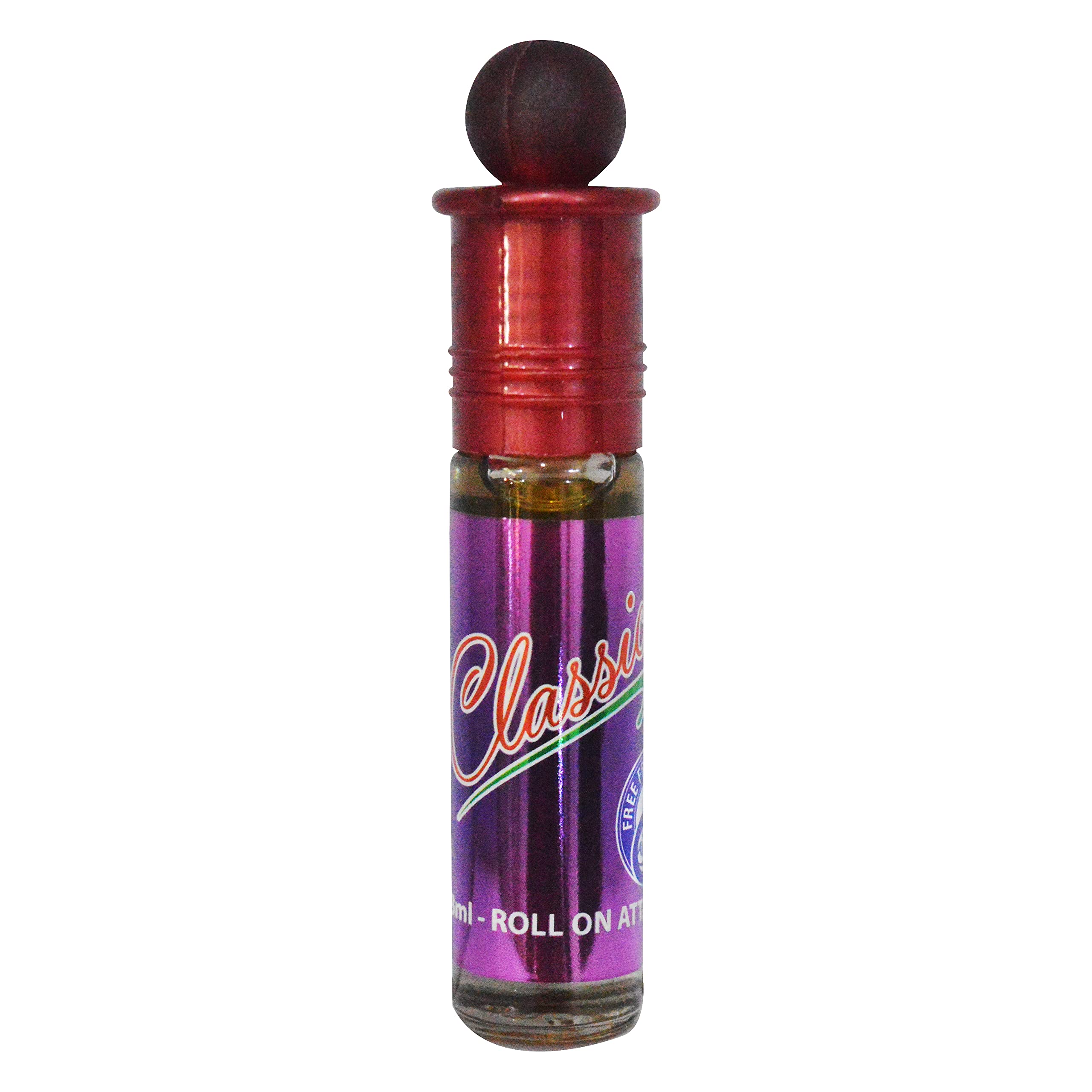 Al Zia Classic 8ml Roll-On Attar Perfume Oil - Alcohol-Free Fragrance for Women & Men - Perfect for Daily Wear, Special Occasions & Gift Giving