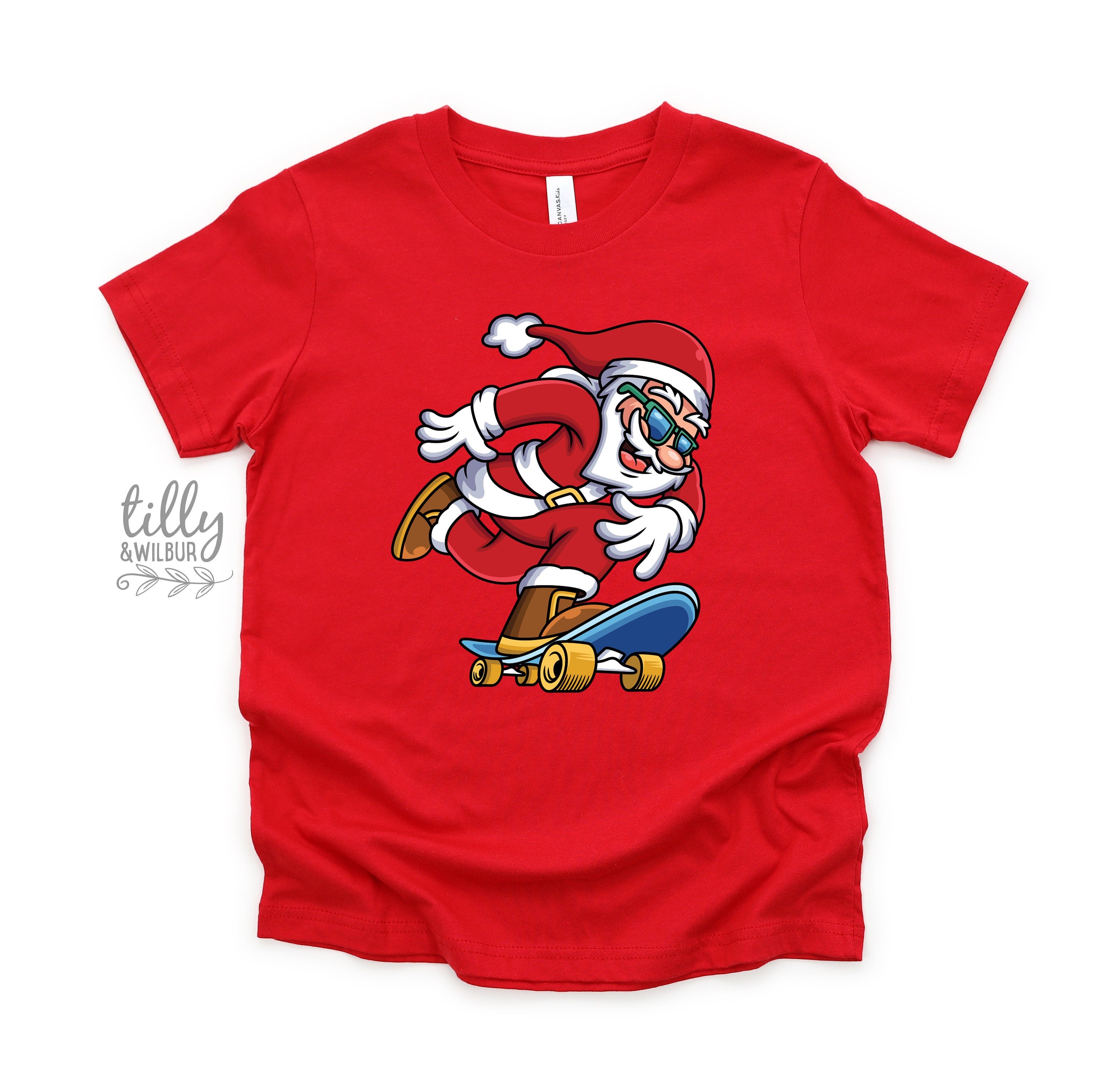 Christmas T-Shirt for Boys - Festive Holiday Shirt in Multiple Colors - Perfect for Parties, Gifts & Family Photos