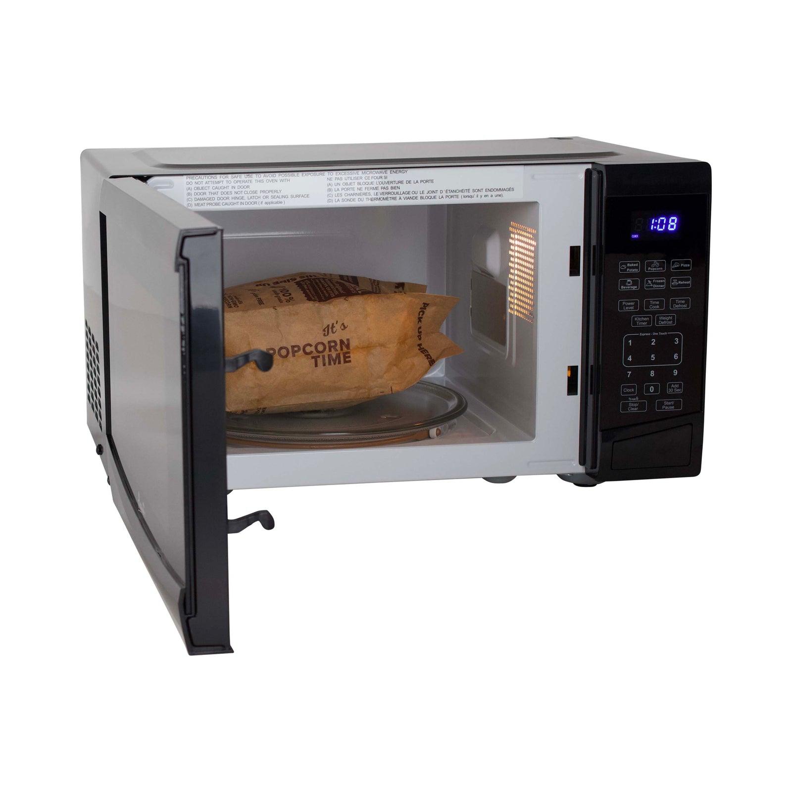 Avanti MT09V0W 0.9 Cu. Ft. Compact Countertop Microwave Oven - Perfect for Small Kitchens, Dorms & Offices