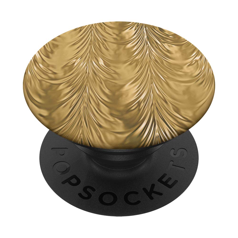 Gold PopSockets PopGrip - Swappable Phone Grip for iPhone, Samsung & Tablets | Secure Hold for Texting, Photos & Everyday Use