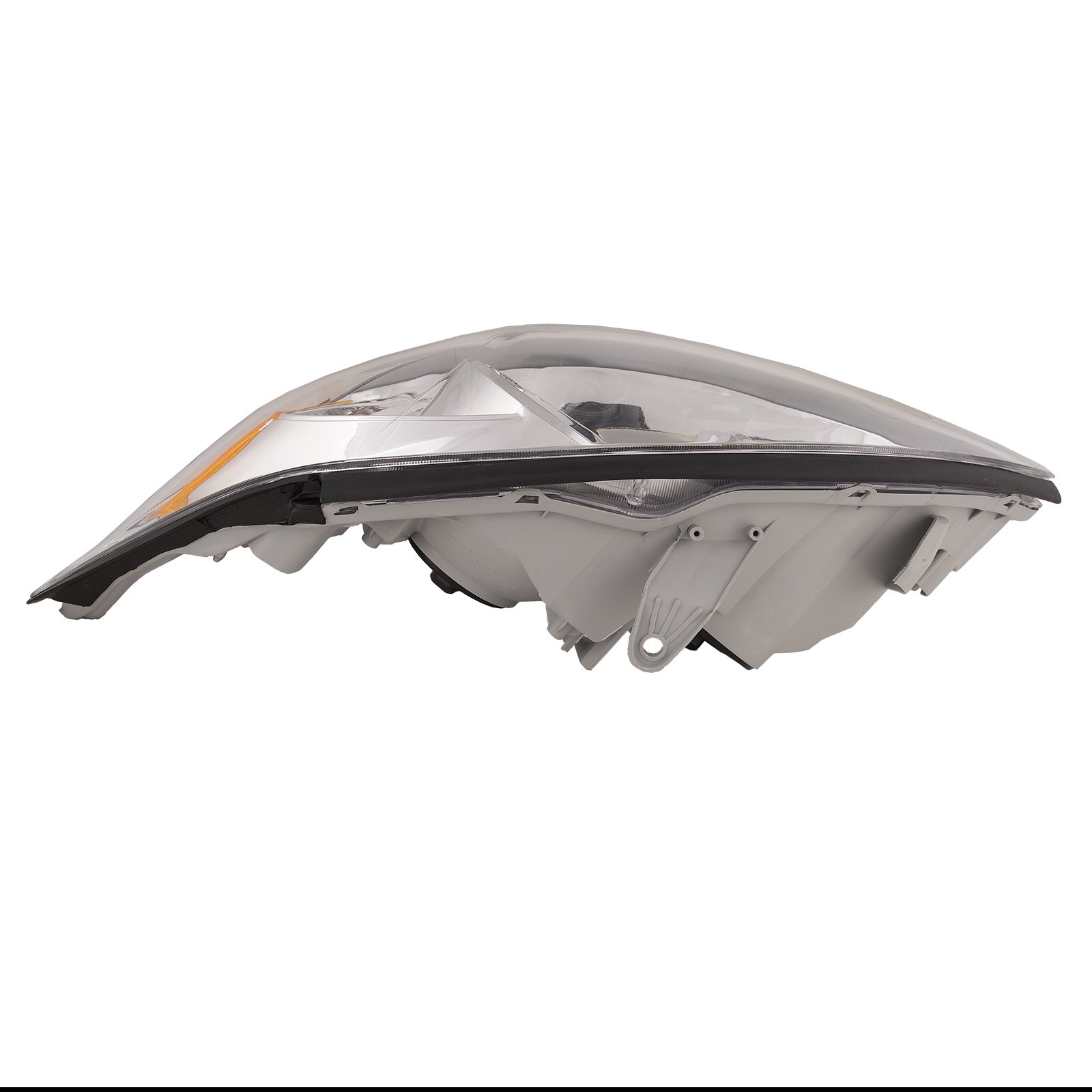 HEADLIGHTSDEPOT Chrome Housing Halogen Headlights with Clear Lens - Compatible with 2002-2004 Toyota Camry LE/XLE (Driver & Passenger Side) - Durable Replacement Headlamps for Night Driving & Improved Visibility