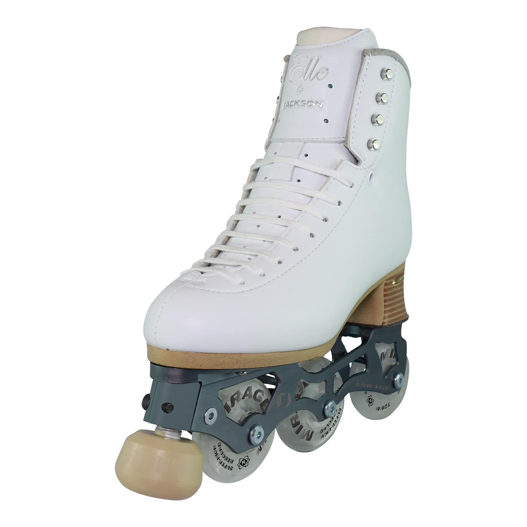 Jackson Ultima Women's Elite LCF DJ5200-4.5-C Figure Skates - Professional Ice Skating Shoes for Competitive Performance & Training - Perfect for Figure Skating Competitions, Practice Sessions, and Ice Shows