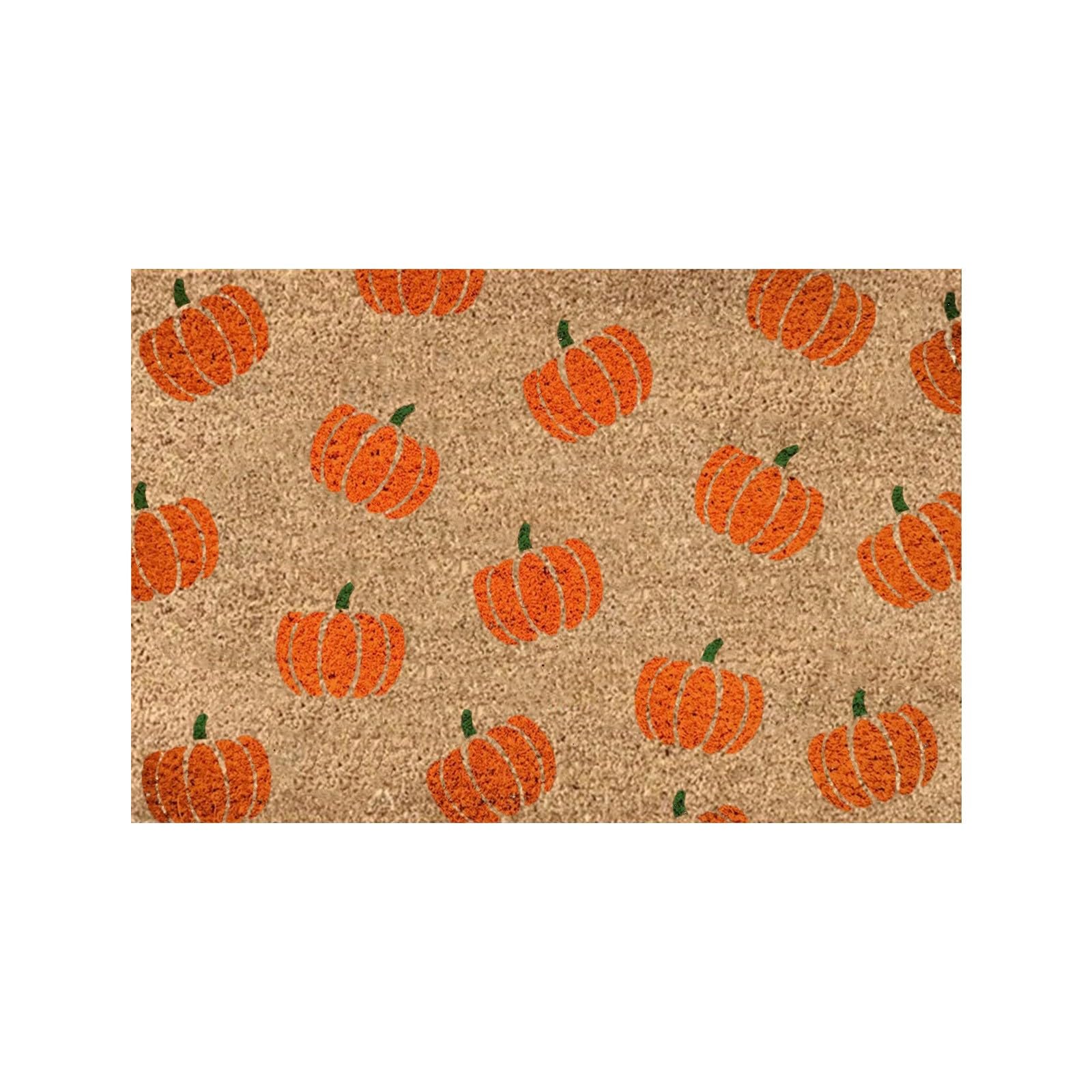 1PC Autumn Welcome Door Mat - Non-Slip Pumpkin Floor Mat for Fall, Thanksgiving & Halloween Decor - Indoor/Outdoor Entrance Rug for Home, Porch, or Front Door - Seasonal Holiday Decorations A-220