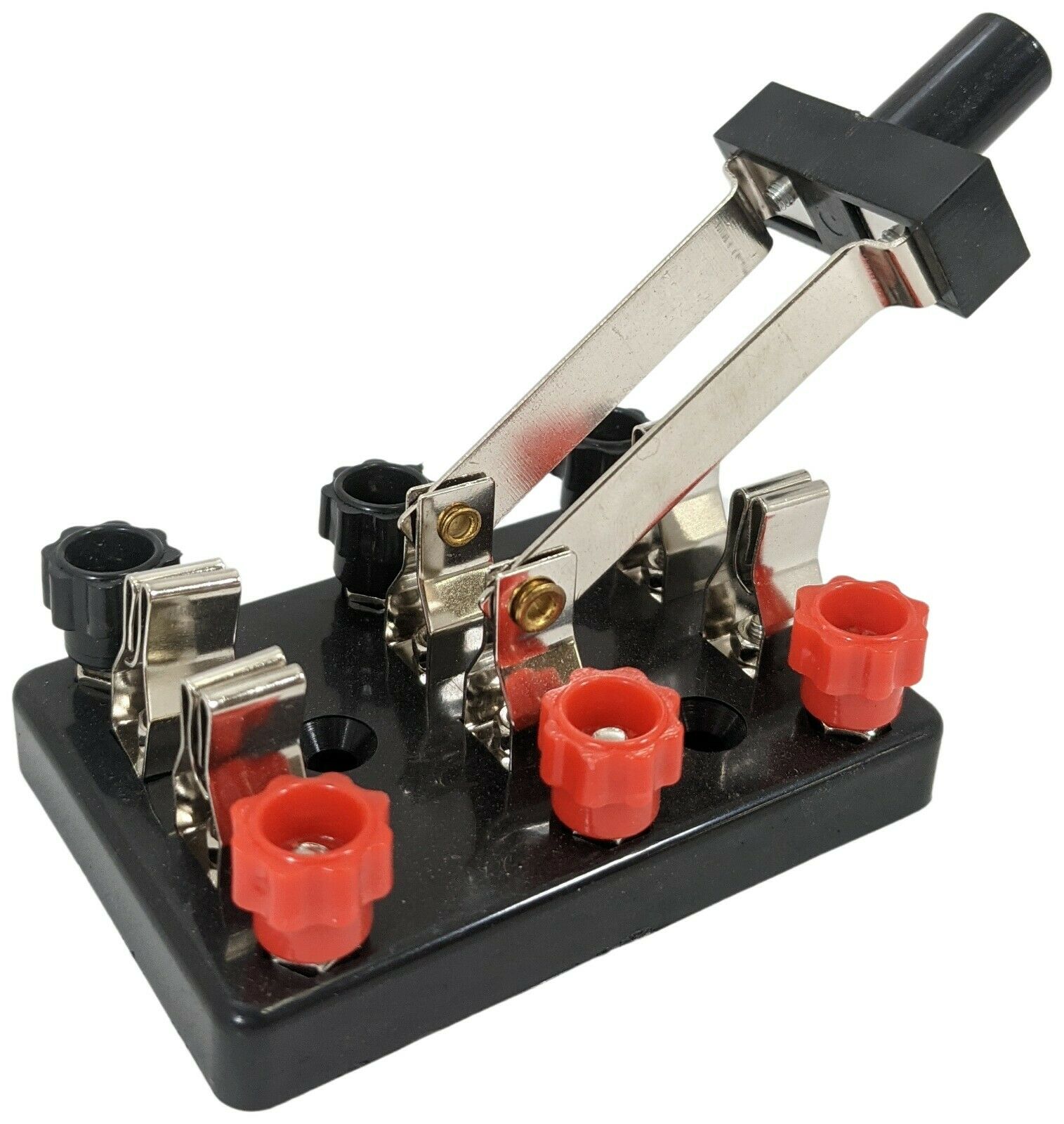 High-Quality DPDT Knife Switch - Double Pole Double Throw for Electrical Circuits | Perfect for Industrial Control Panels, Power Distribution, and DIY Projects