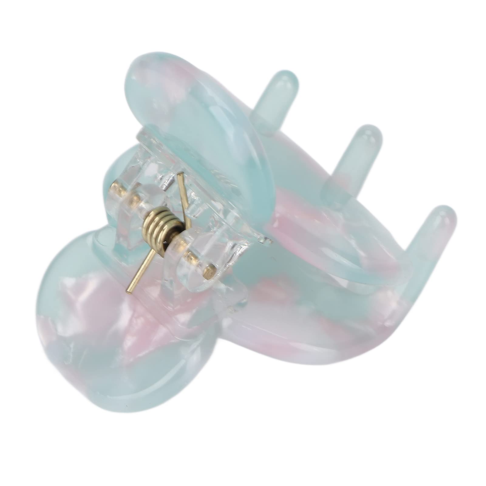 Lightweight Strong Hold Hair Clips - Acetate Fiber Hair Clamps for Women, Fine Workmanship Hair Claw Clips (Light Blue) - Perfect for Daily Styling, Work & Casual Outfits