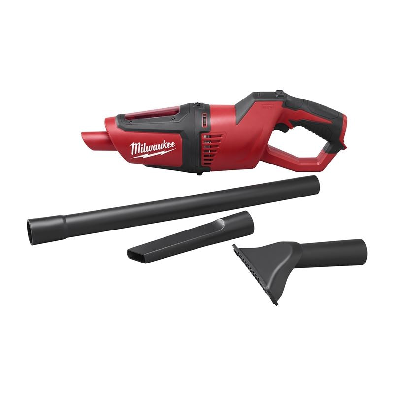 M12 12V Lithium-Ion Cordless Compact Vacuum Cleaner (Tool Only) - Ideal for Car Detailing, Home Cleaning, and Workshop Use