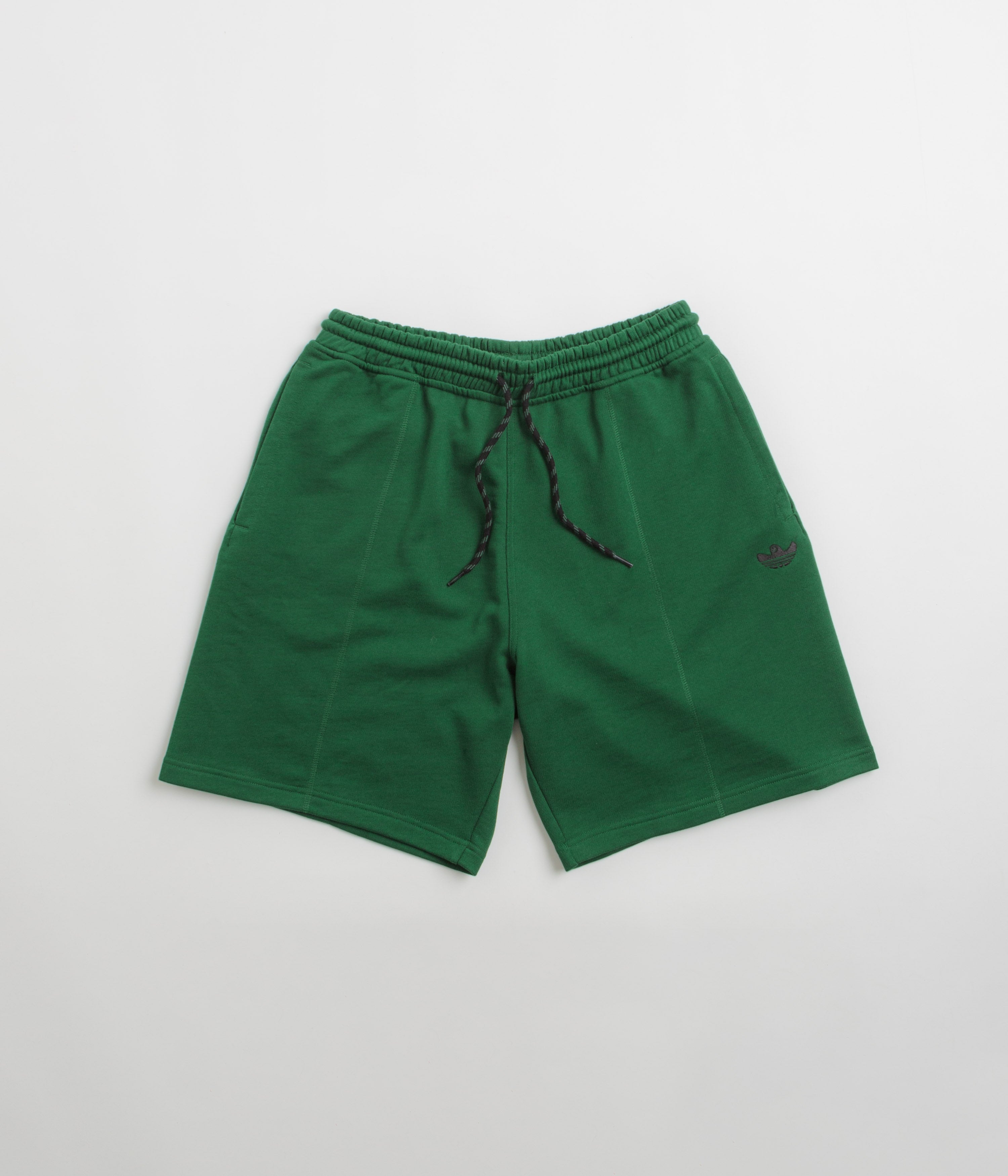 Adidas Shmoofoil Featherweight Running Shorts for Men - Dark Green/Black - Lightweight Quick-Dry Athletic Shorts for Gym, Jogging & Outdoor Sports