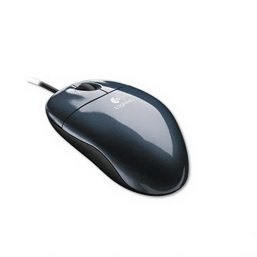 Logitech Optical USB Mouse - Wireless & Wired Computer Mouse for Laptop, PC, Gaming - Ergonomic Design for Comfort & Precision - Perfect for Office, Home, Gaming & Travel Use