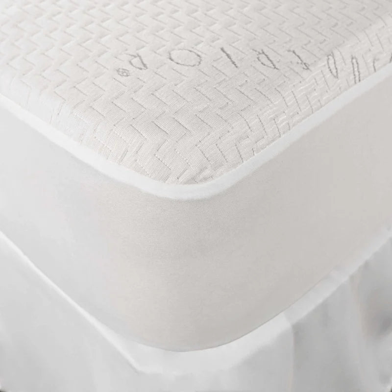 Hypoallergenic Bamboo Rayon Blend Waterproof Mattress Protector - Breathable & Soft for Allergy Relief, Ideal for Kids, Adults & Sensitive Skin (Bedroom, Nursery, Guest Room)