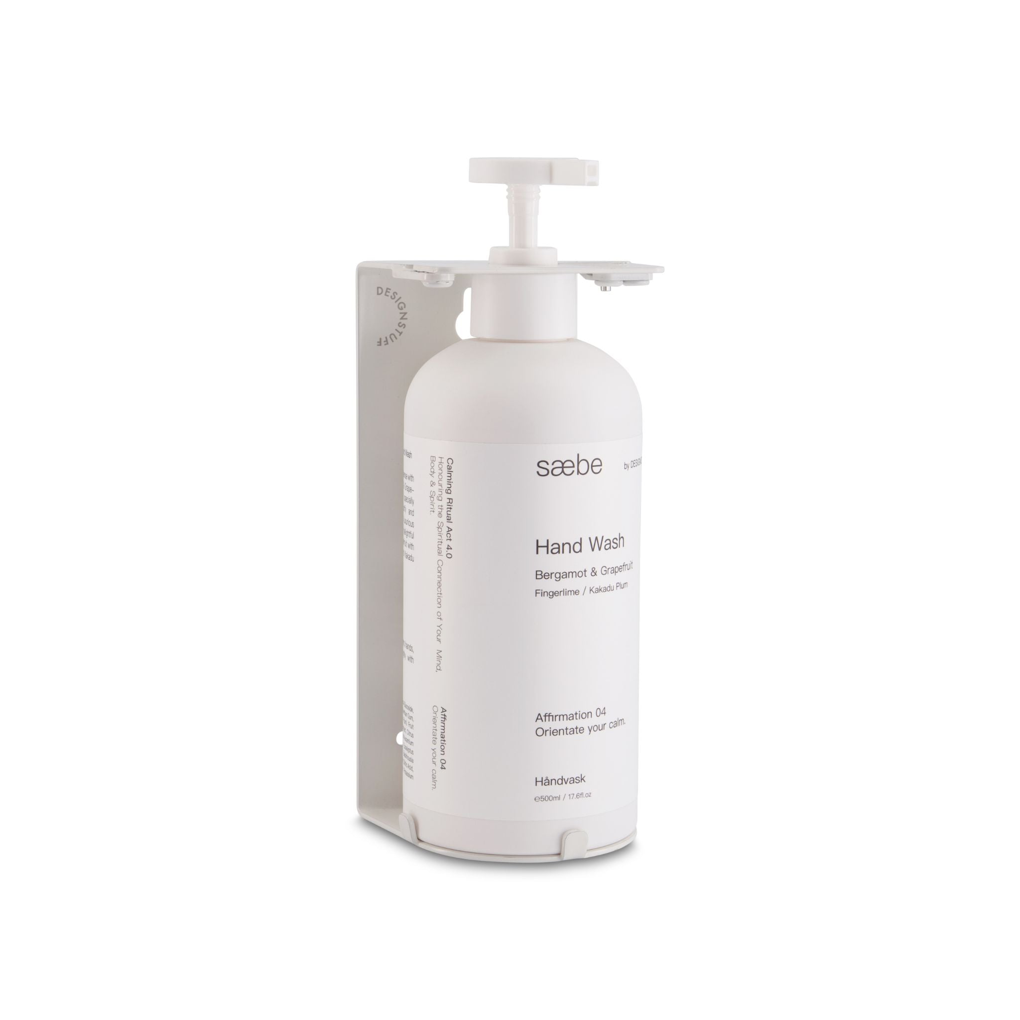 Lockable Soap Dispenser Holder - 500ml White Bathroom Organizer for Home, Kitchen & Office | Secure Liquid Soap Dispenser with Key | Wall Mount or Countertop Use