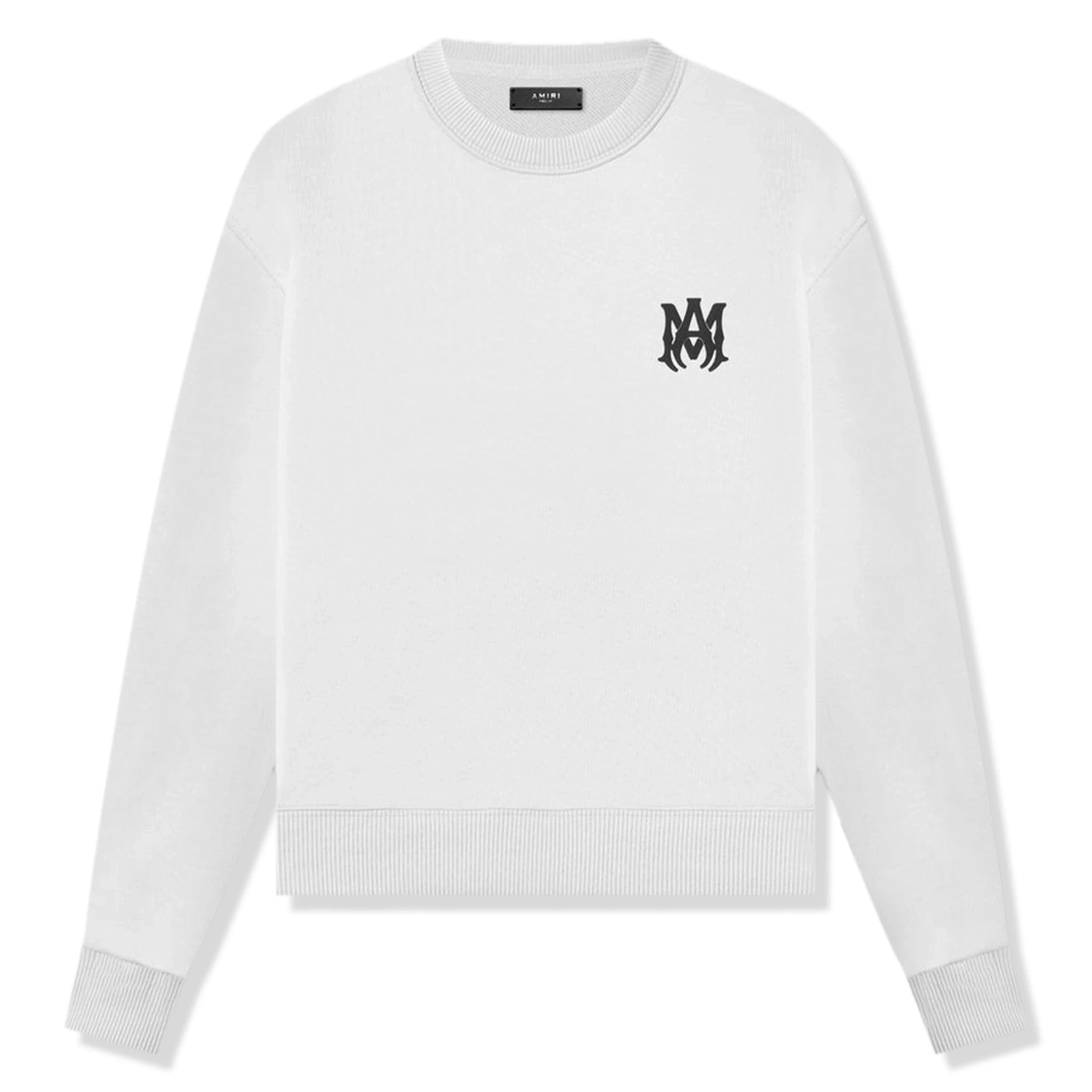 Amiri Kids MA White Sweatshirt - Boys & Girls Casual Pullover Hoodie for Streetwear & Everyday Comfort