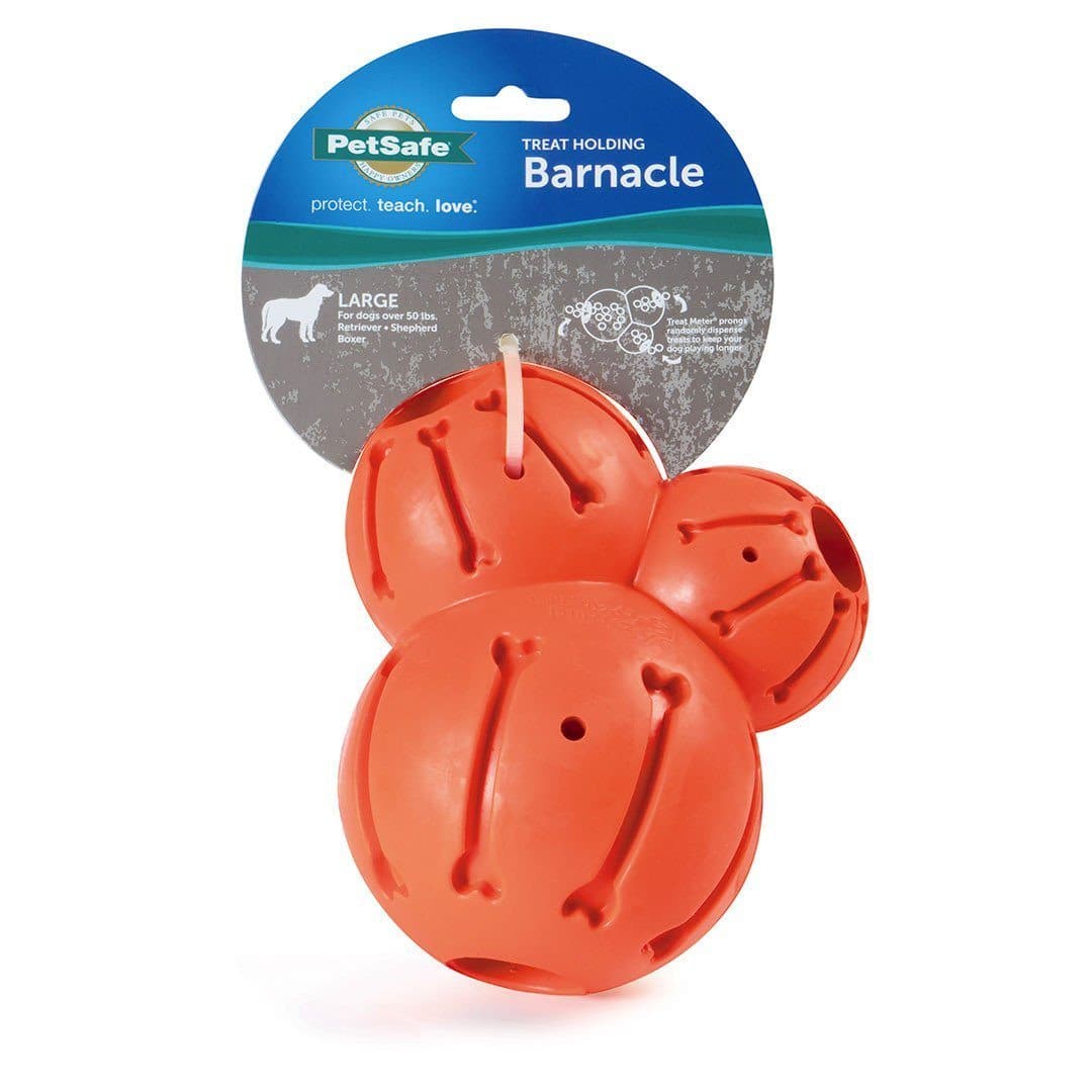 Sportsmen Busy Buddy® Barnacle Dog Chew Toy - Durable Interactive Chewing for Small & Large Dogs - Perfect for Teething, Boredom Relief & Dental Health - Great for Indoor & Outdoor Play