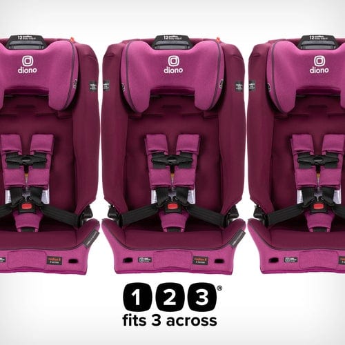 Diono Radian 3RXT Safe+ Convertible Car Seat for Toddlers & Kids - 3-in-1 Rear Facing, Forward Facing & Booster Seat - Perfect for Travel, School Runs & Family Road Trips