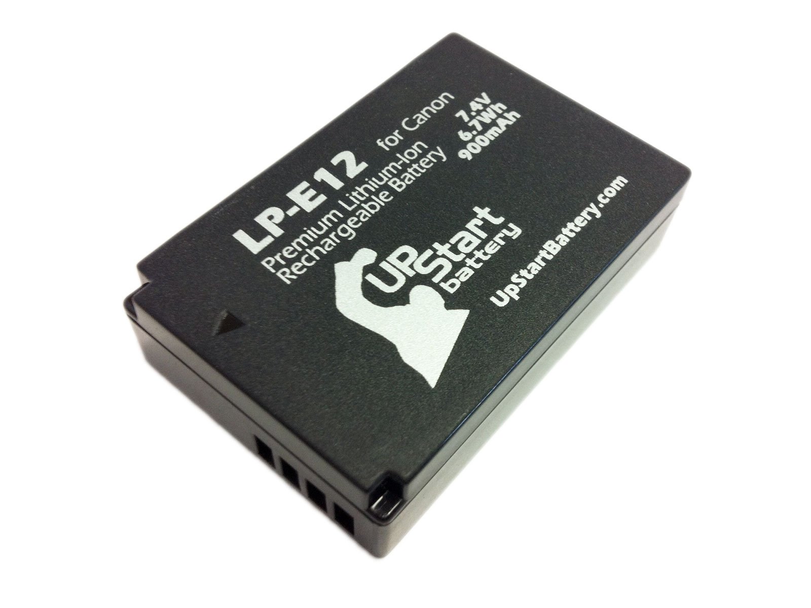 Canon LP-E12 Battery & Charger Kit - 2 Pack for EOS Rebel SL1 - Travel & Home Use