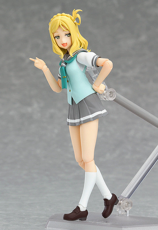 Figma #377 Mari Ohara Anime Figure - Love Live! Sunshine!! School Idol Collectible for Display & Gift