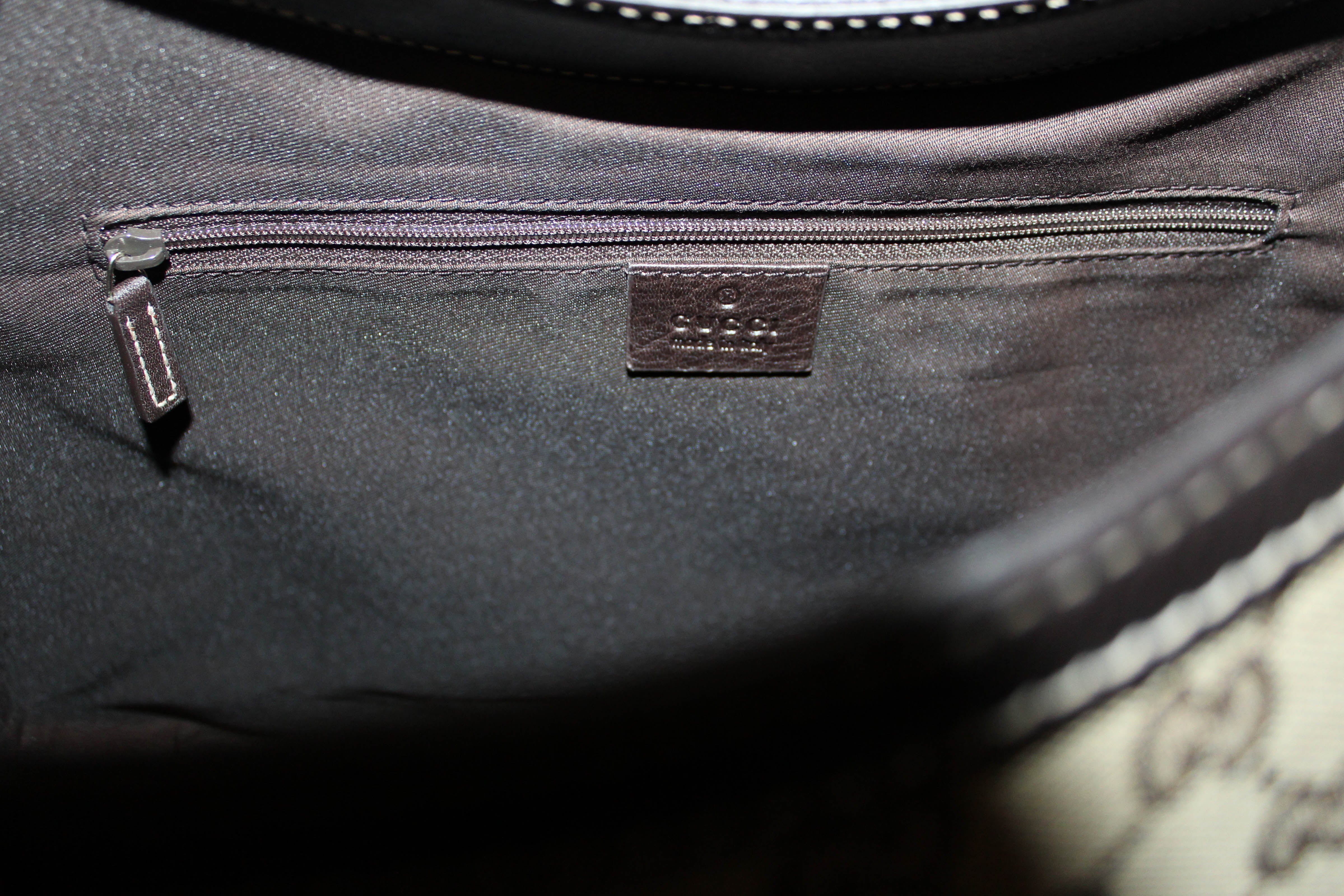 Authentic Gucci Brown Monogram Women's Large Hobo Handbag - Perfect for Work, Travel & Everyday Luxury Fashion Accessory