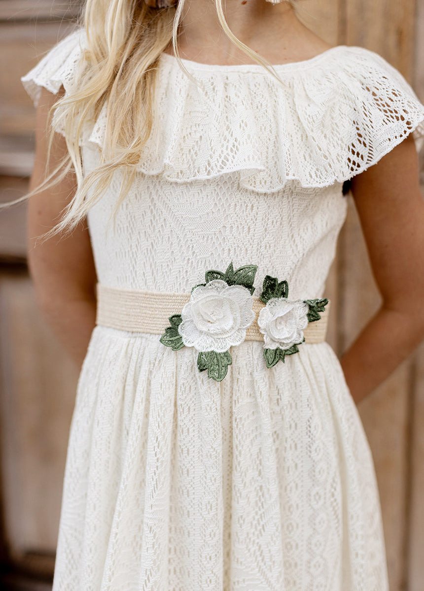 Ravvy Cream Dress for Women - Elegant & Comfortable Casual Wear for Parties, Dates & Office