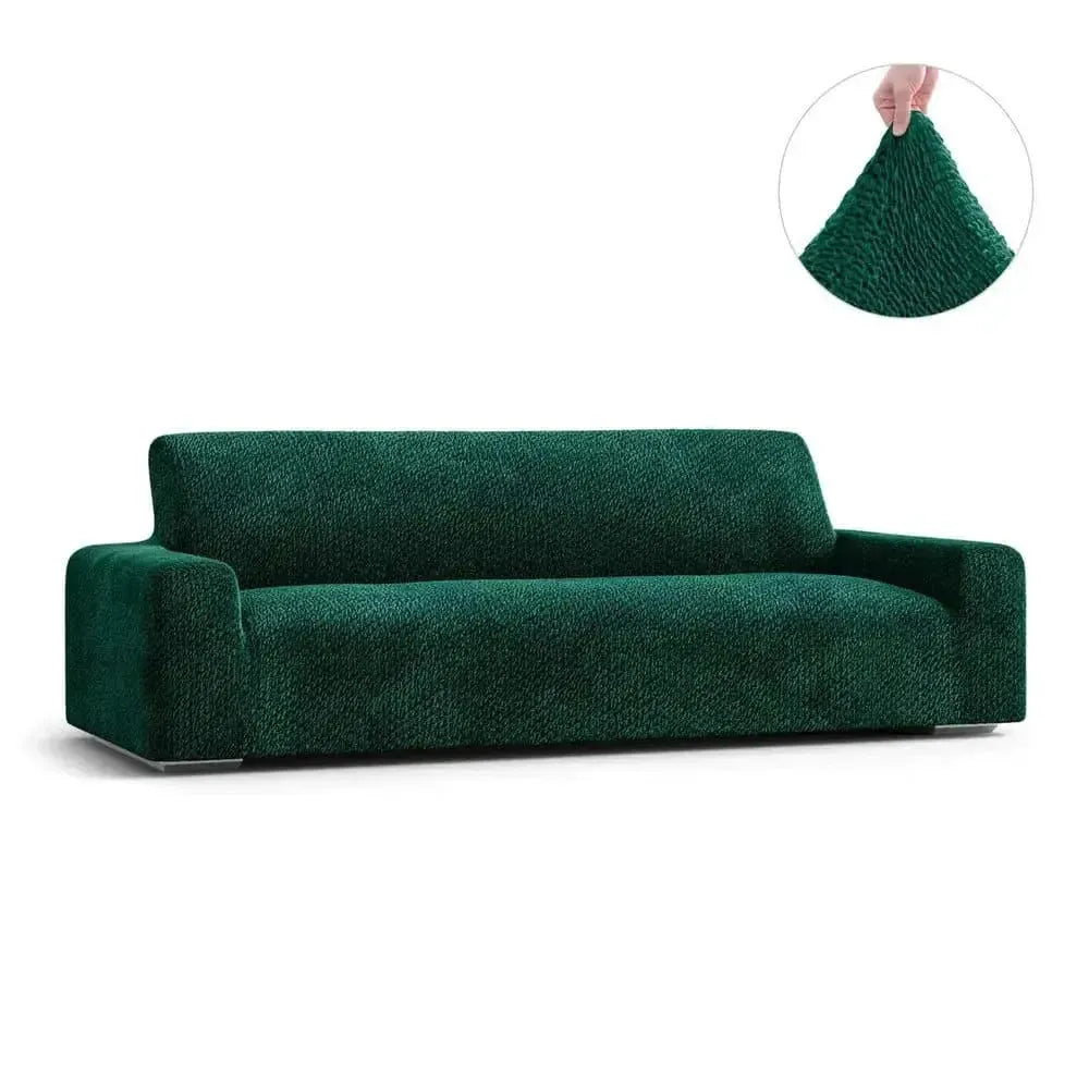 4-Seater Velvet Sofa Slipcover - Soft, Durable & Easy to Clean - Perfect for Living Room, Family Room & Home Theater