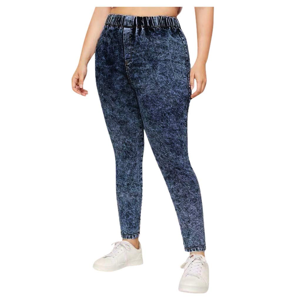 FONMA Women's High Waist Stretch Skinny Jeans - Printed Leggings for Fitness, Yoga & Casual Wear - Slim Fit Trousers with Comfortable Elastic Waistband