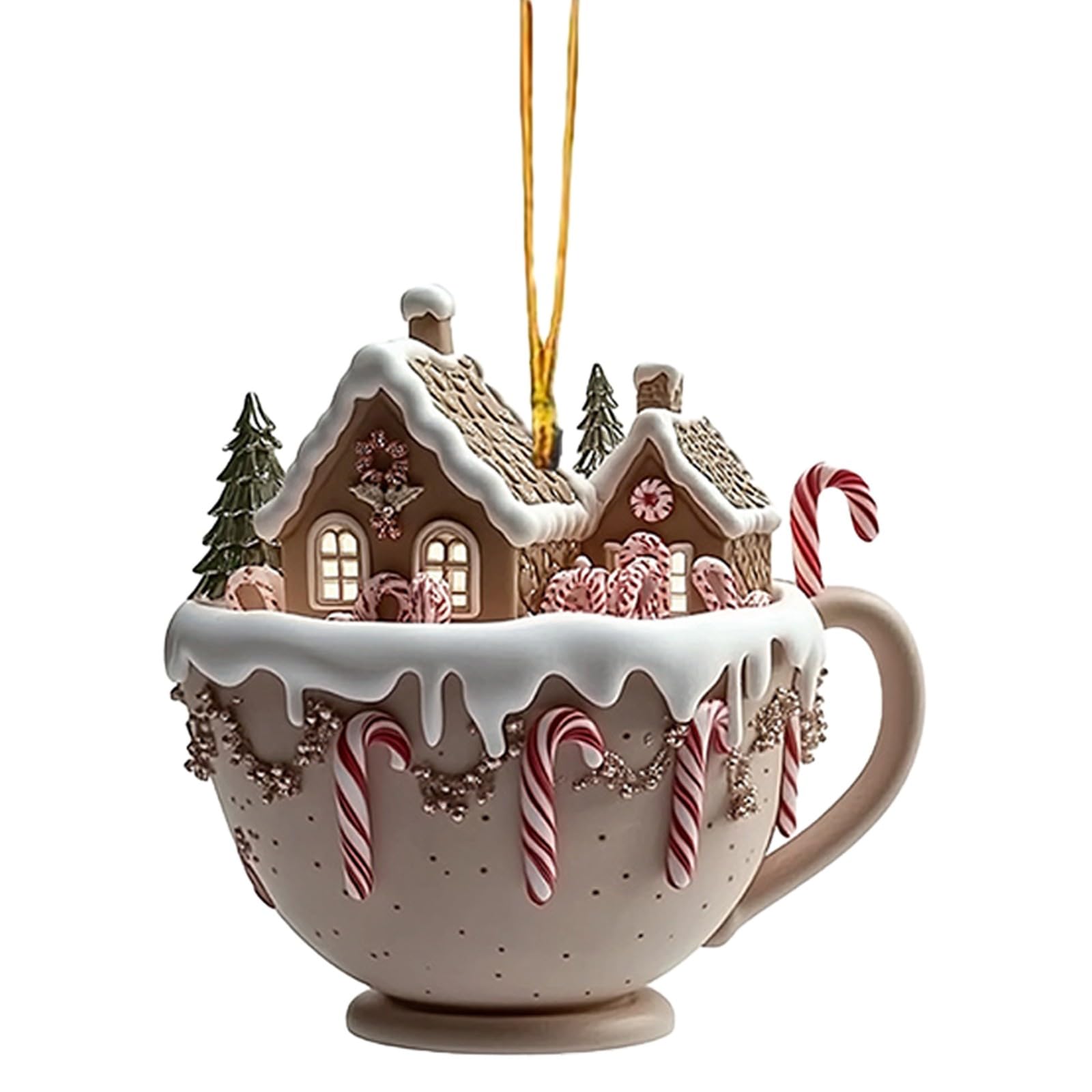 2024 Custom Christmas Ornaments for Tree - Personalized Family Holiday Decorations | Prime Home & Daily Deals | Perfect for Christmas Tree Decorating, Gift Giving & Festive Home Decor