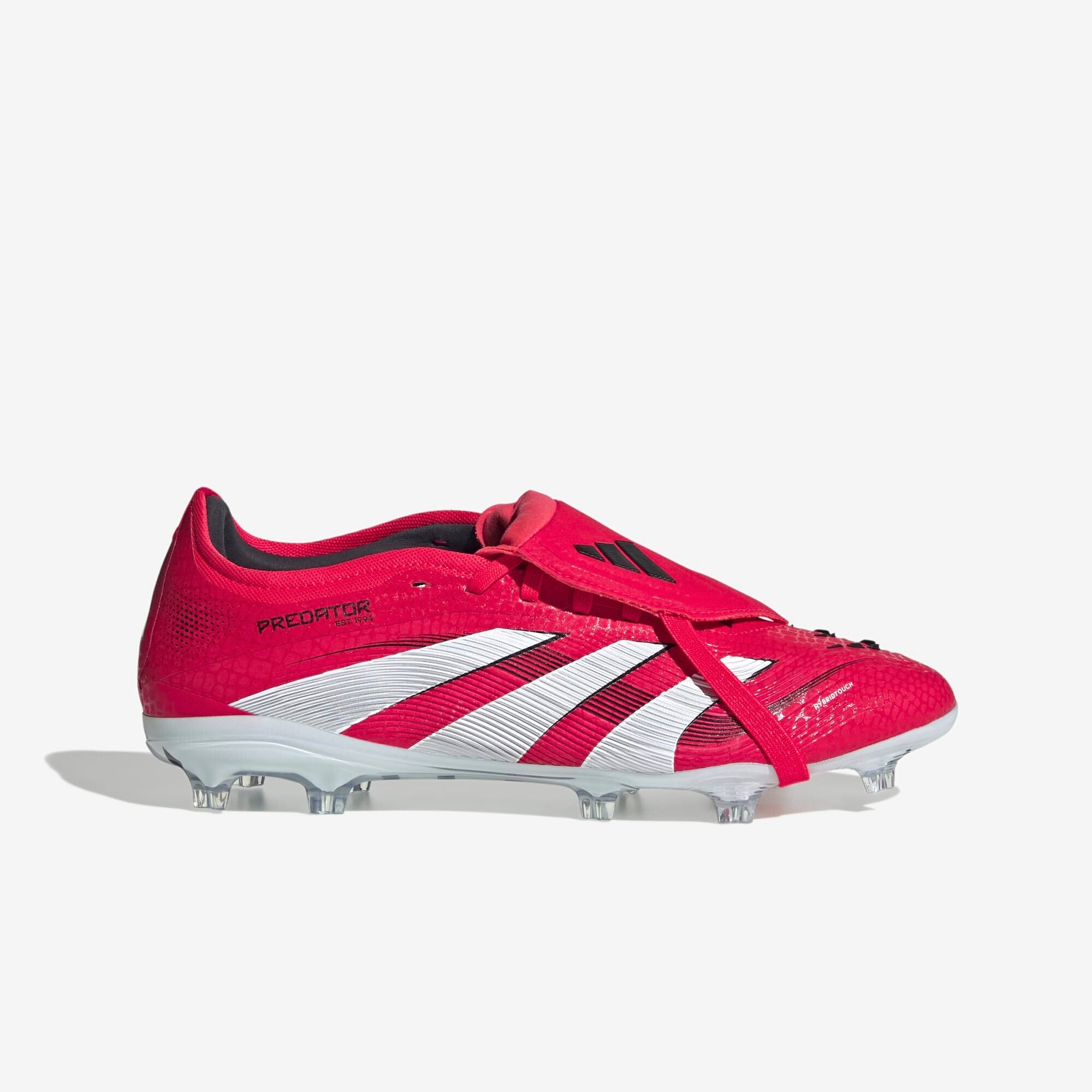 Adidas Predator Pro Fold Over Tongue Soccer Cleats - Lightweight Football Shoes for Men with Enhanced Grip - Perfect for Turf, Grass & Indoor Matches