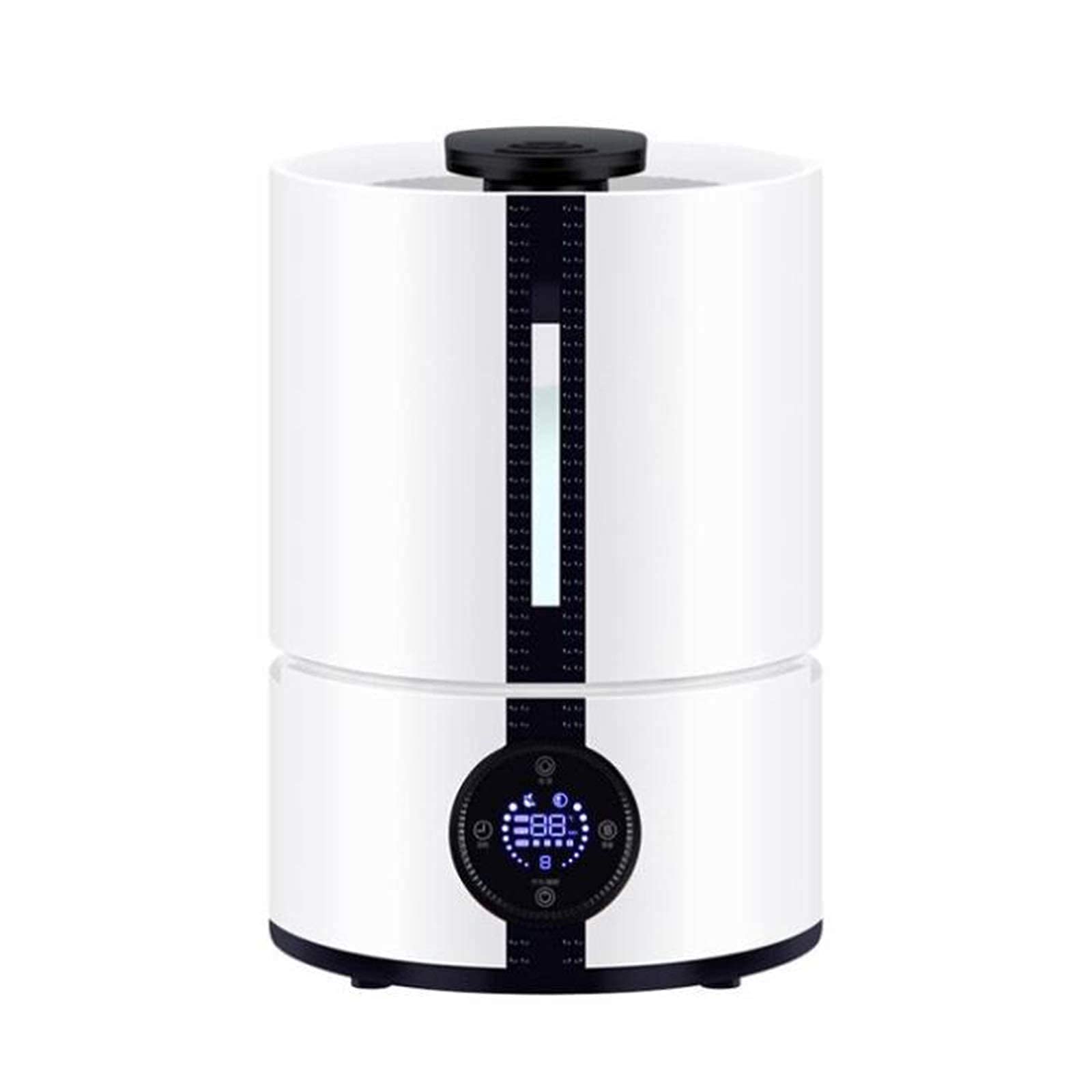5L Smart Humidifier for Bedroom & Large Room - Ultra Quiet, Essential Oil Diffuser, Remote Control, Auto Shut-Off (White) - Perfect for Nighttime Use, Baby Nurseries & Office Spaces