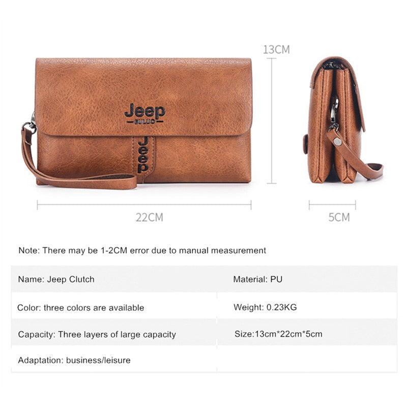 Stylish Women's PU Leather Wallet Clutch Bag - Slim RFID Blocking Crossbody Purse for Evening Parties, Travel & Daily Use