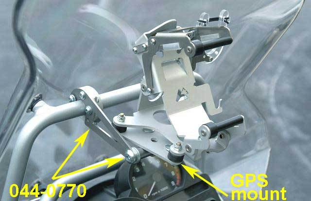 Touratech R1200GS Adventure GPS Mount Adapter - Universal Motorcycle Navigation Holder for BMW R1200GS - Perfect for Off-Road Touring & Adventure Riding