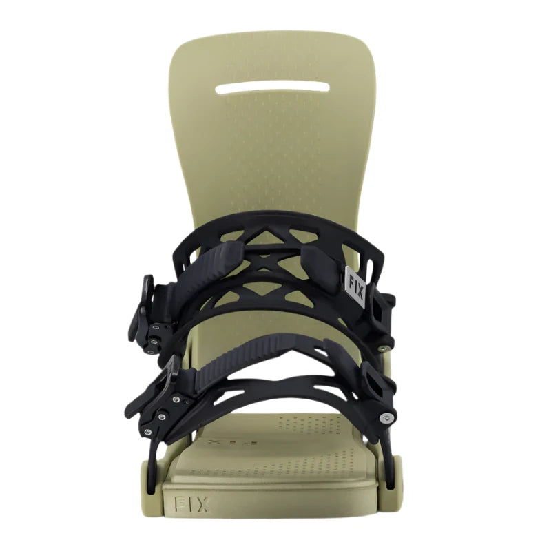 Fix Nation 2025 Snowboard Bindings - High-Performance Adjustable Snowboard Bindings for All-Mountain & Freestyle Riding | Perfect for Men & Women Snowboarders