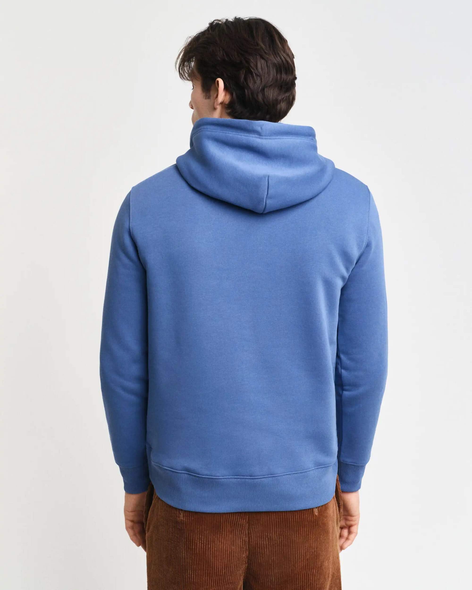 GANT Men's Reg Shield Hoodie Sweatshirt - Premium Cotton Pullover for Casual Wear & Outdoor Activities