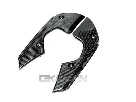 Premium Carbon Fiber Side Covers - Plain Weave for Yamaha YZF R1 (2009-2014) | Lightweight Motorcycle Body Panels | Perfect for Racing & Custom Bike Builds