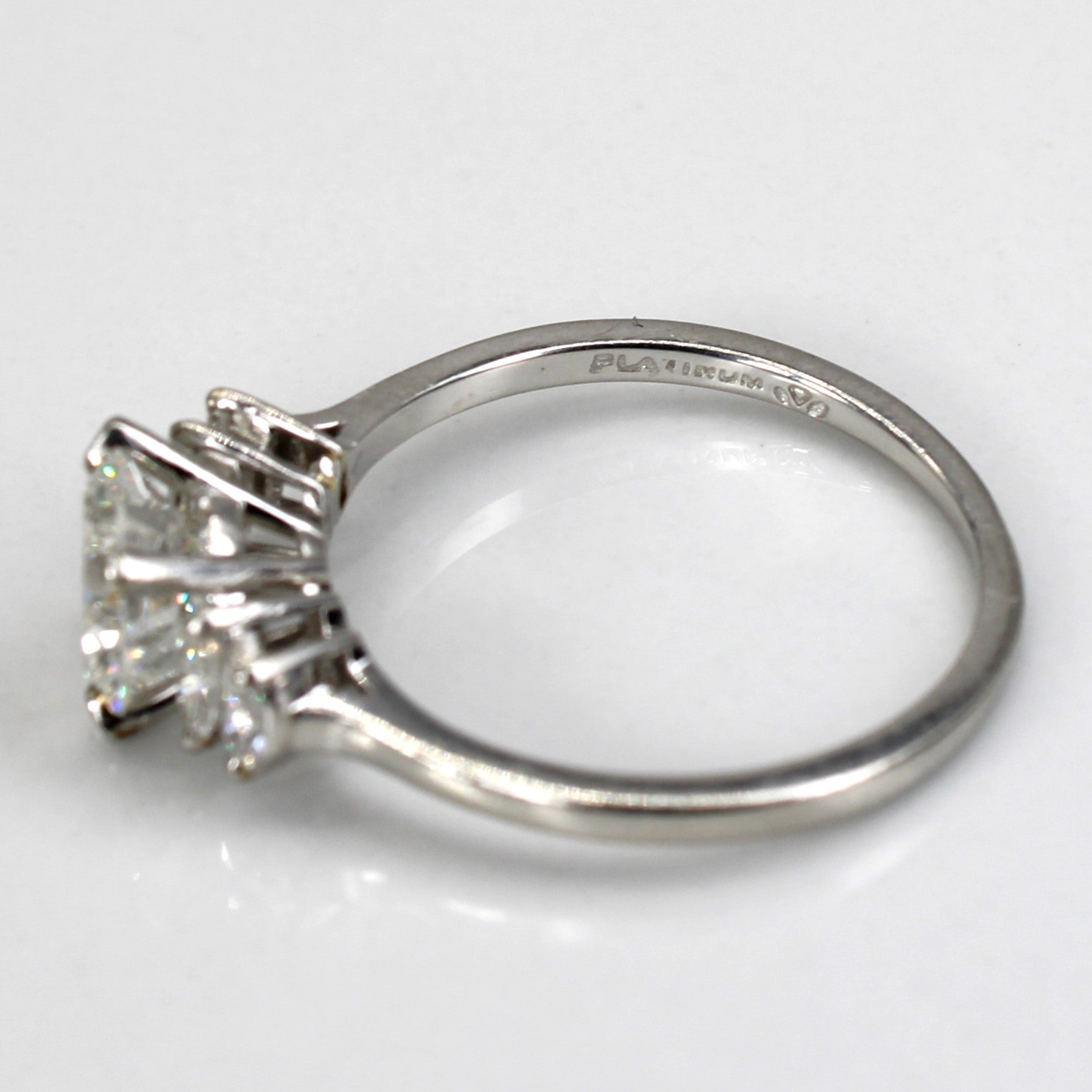 1.55ctw VS2 H Five Stone Diamond Engagement Ring - Size 7 | Elegant Wedding Band, Anniversary Gift for Her | Perfect for Proposals, Bridal Jewelry & Special Occasions