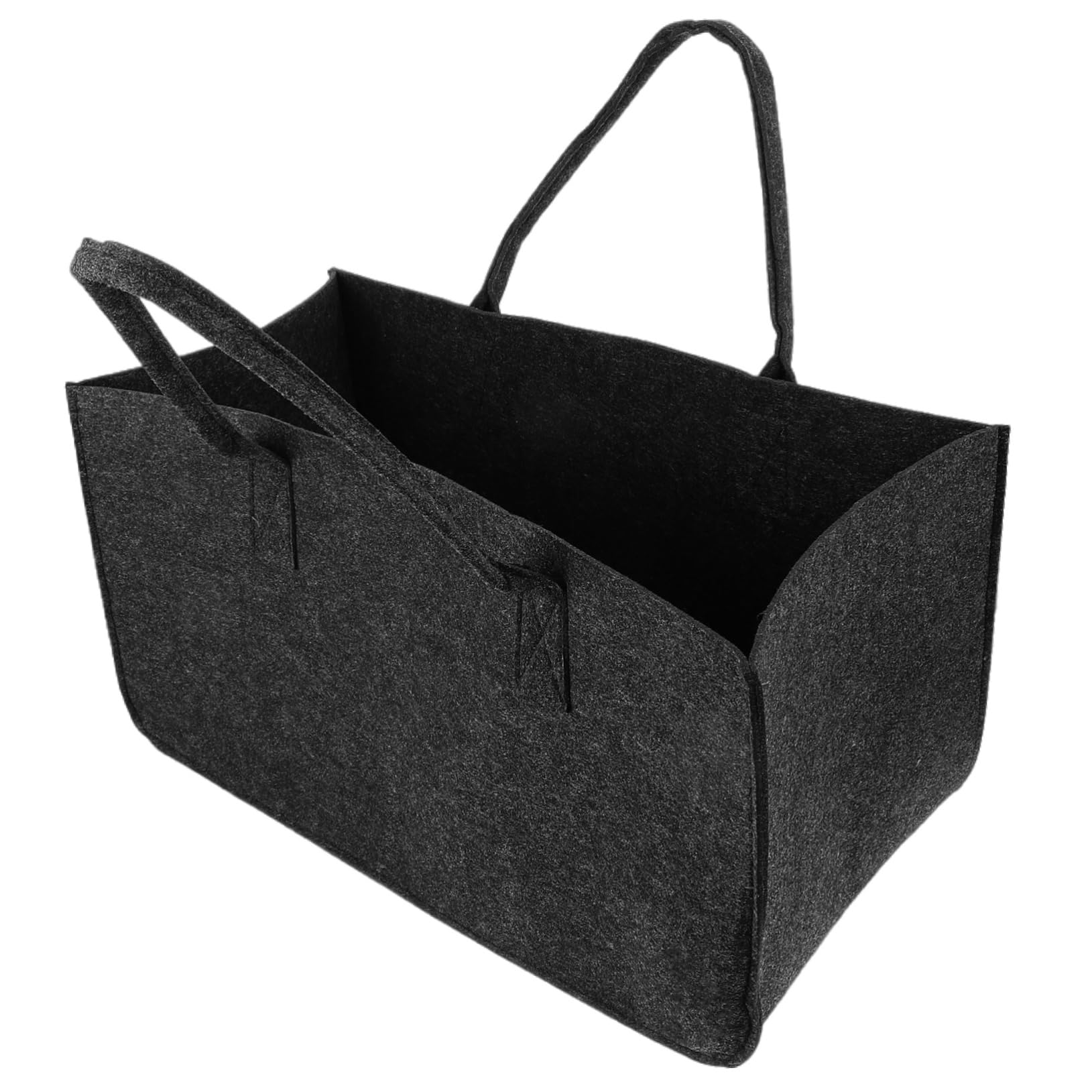 Heavy Duty Firewood Carrier Bag - Large Log Holder with Handles for Indoor & Outdoor Fireplace, Camping, and Fire Pit Use - Durable Felt Wood Storage Tote for Easy Transport