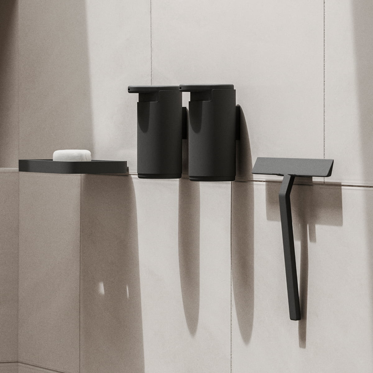 ZONE DENMARK Rim Shower Shelf - 8.66