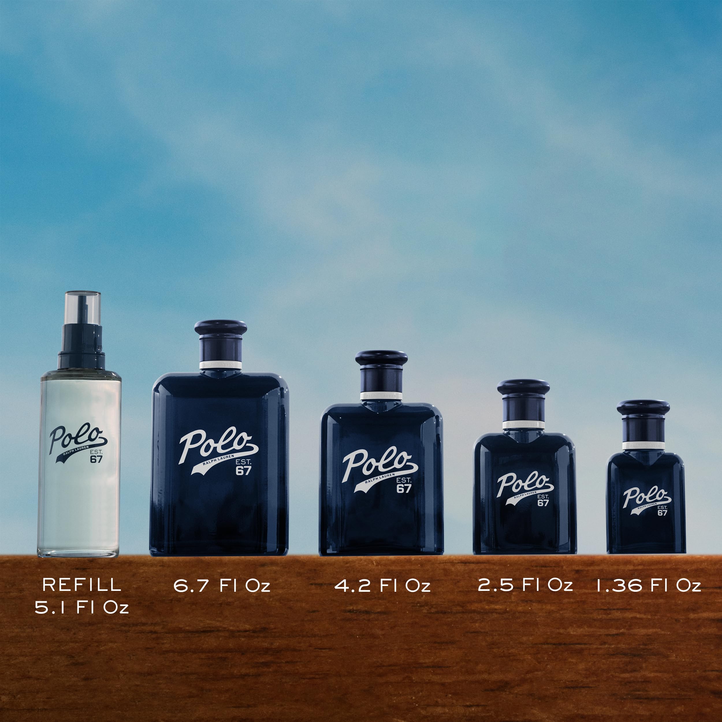 Ralph Lauren Polo 67 Men's Cologne - Woody & Solar Fragrance with Pineapple, Bergamot & Vetiver | Eau de Toilette for Day & Night Wear | Perfect for Office, Date Night & Special Occasions