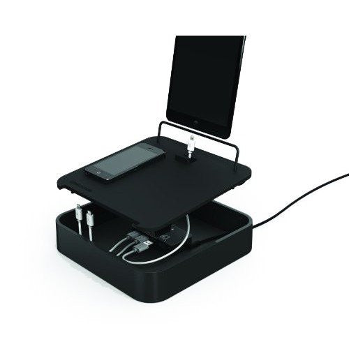 Bluelounge Sanctuary 4 - Premium Cable Management Organizer for Home & Office - Perfect for Desk, TV, Computer, and Entertainment Center Wire Organization