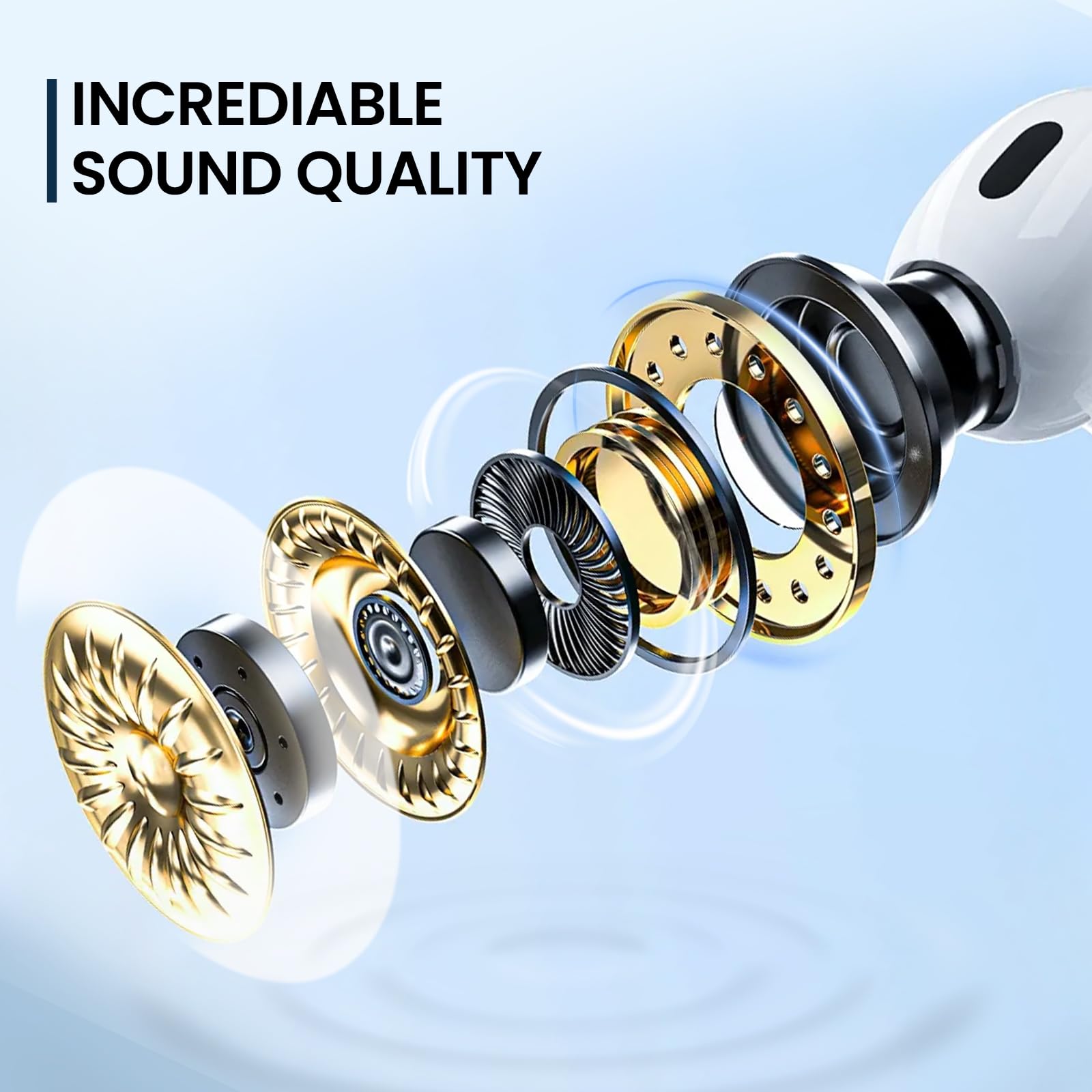 Premium Wired Earphones for iPhone with Built-in Mic & Volume Control - Compatible with iPhone 14/13/12/11/XR/XS/X/8/7/SE/Pro/Pro Max - Noise Isolating Earbuds for Music, Gaming & Calls - Works with All iOS Devices - Perfect for Commuting, Workouts & Office Use