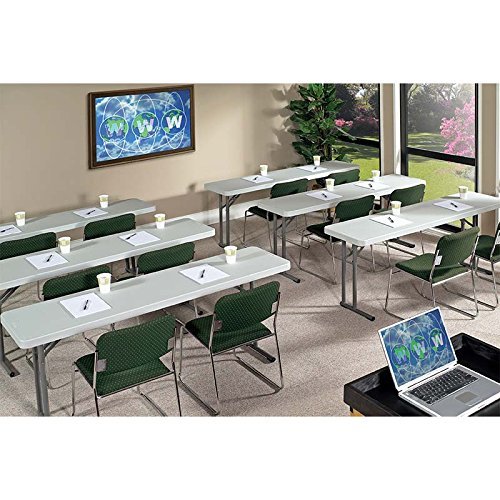 National Public Seating Fabric Padded Stack Chair - Ebony Black | Comfortable & Durable Stackable Chairs for Offices, Events & Classrooms